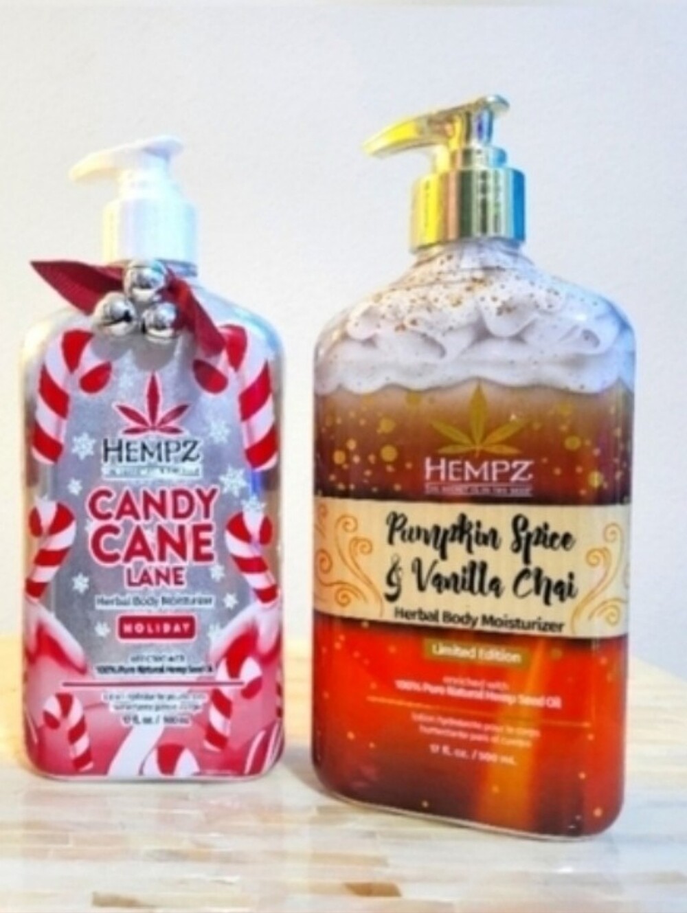 3 scented Hempz lotion body moisturizer bundle
